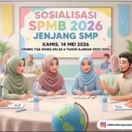 SDIT BBS Bogor : Sosialisasi SPMB 2026 Jenjang SMP Kamis, 14 Mei 2026
